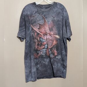 The Mountain Dragon T-shirt, 2XL, Black
